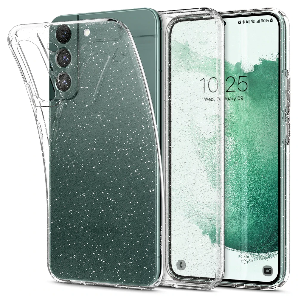 Husa Cover Spigen Liquid Crystal Glitter pentru Samsung Galaxy S22 5G thumb