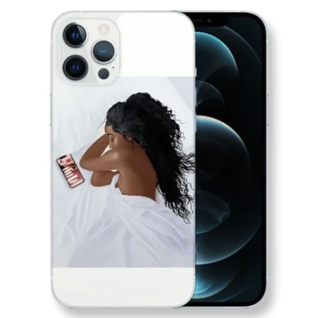 Husa Fashion Mobico pentru iPhone 13 Pro Sleeping Girl