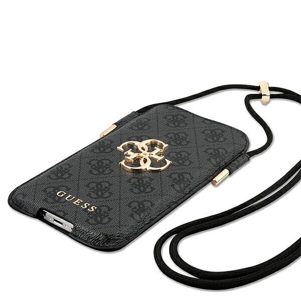 Geanta Guess 4G Pouch Metal Logo  S / M Grey thumb