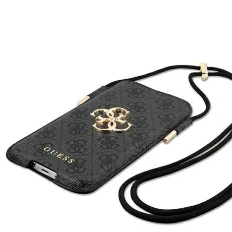 Geanta Guess 4G Pouch Metal Logo  S / M Grey
