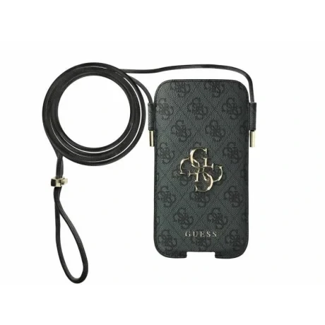 Geanta Guess 4G Pouch Metal Logo  S / M Grey