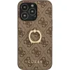 Husa Cover Guess PU 4G Ring Case pentru iPhone 13 Pro Brown