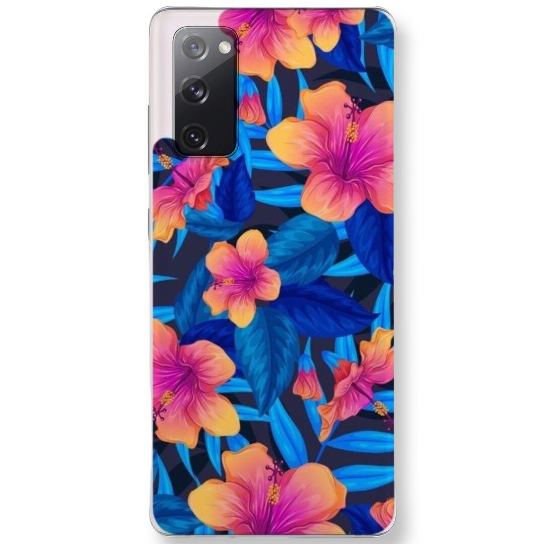 Husa Fashion Mobico pentru Samsung Galaxy S20 FE Multicolour Flower thumb