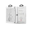 Husa Cover Guess Chain Peony pentru iPhone 12 Pro Max Silver
