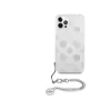 Husa Cover Guess Chain Peony pentru iPhone 12 Pro Max Silver