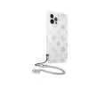 Husa Cover Guess Chain Peony pentru iPhone 12 Pro Max Silver