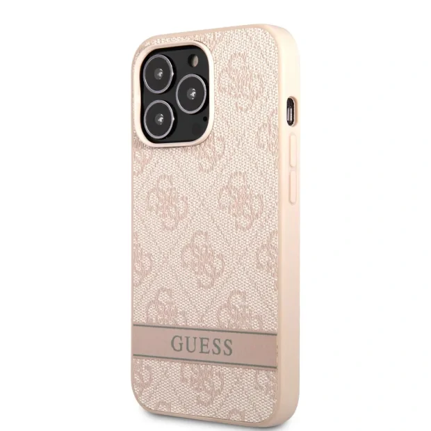 Husa Cover Guess Marble Stripe pentru iPhone 13 Pro Max Pink