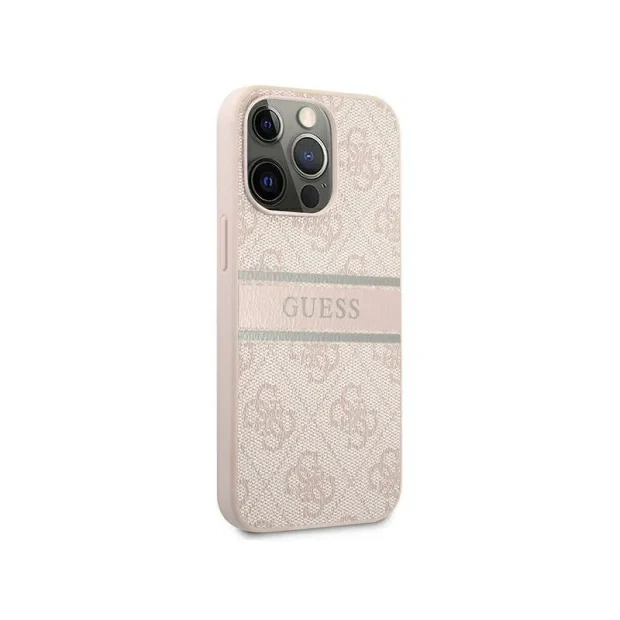 Husa Cover Guess Marble Stripe pentru iPhone 13 Pro Pink