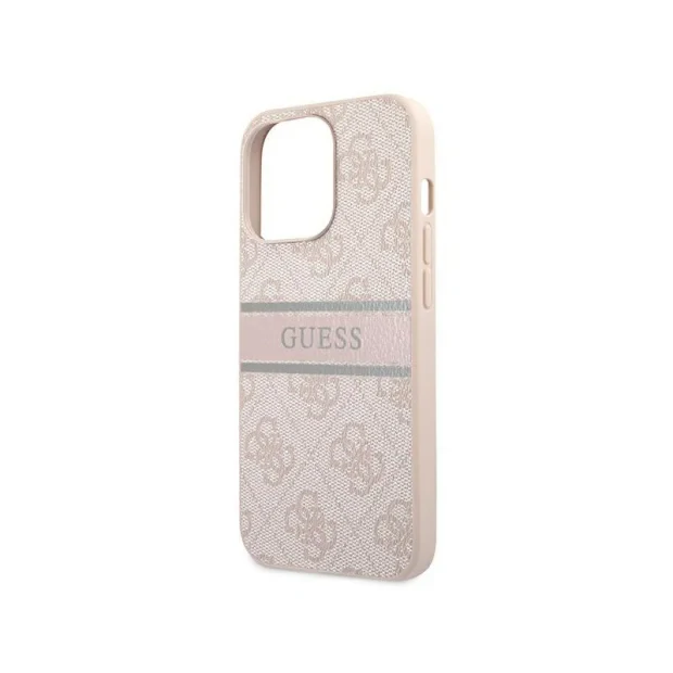 Husa Cover Guess Marble Stripe pentru iPhone 13 Pro Pink