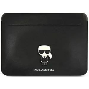 Geanta Laptop Karl Lagerfeld Ikonik Sleeve 16 Inch Black