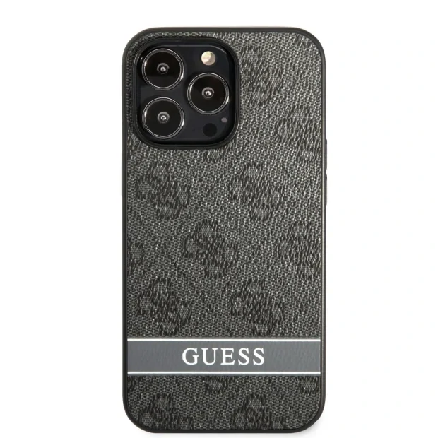 Husa Cover Guess Stripe pentru iPhone 13 Pro Grey