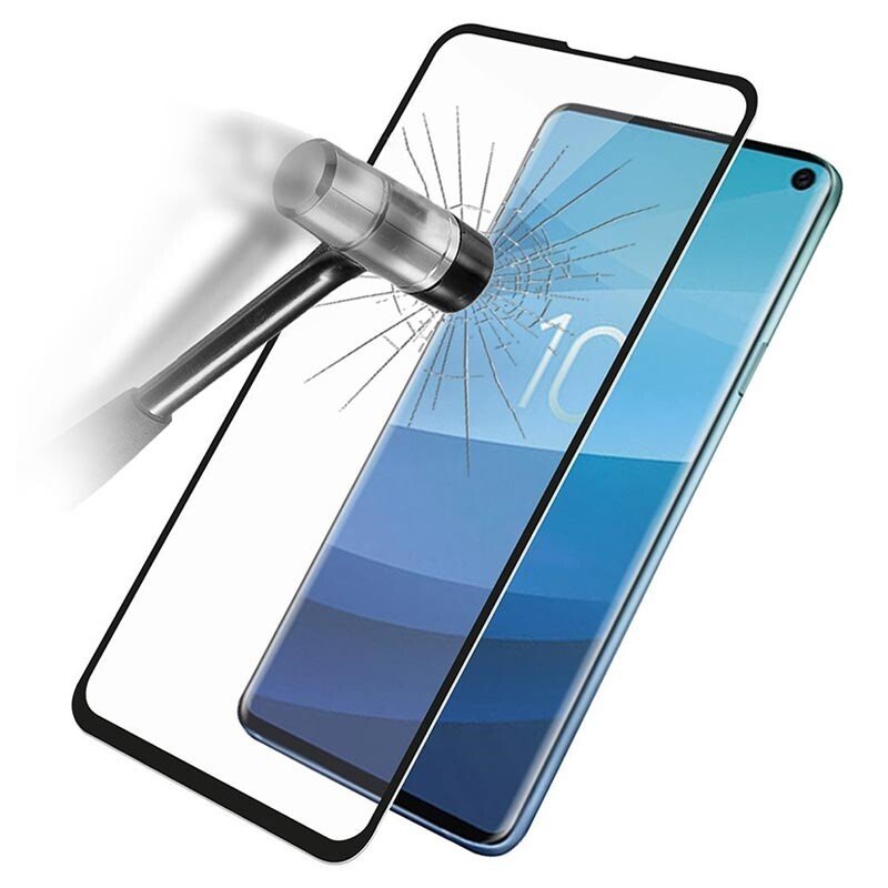 Folie Sticla Panzer pentru Samsung Galaxy S10e Negru thumb