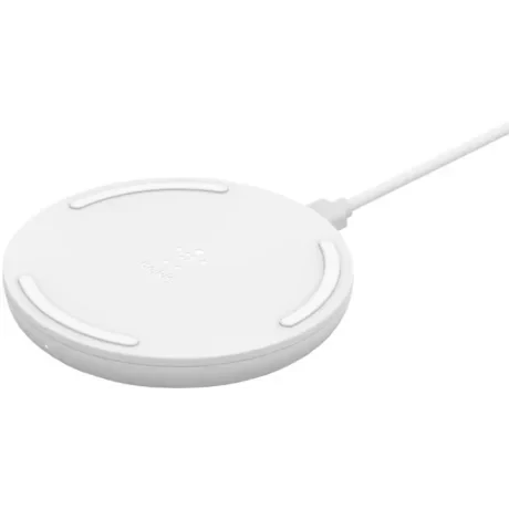Belkin Boost Charge 10W Wireless Charging Pad (AC Adapter Not Included) Alb