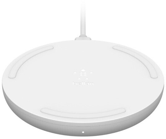 Belkin Boost Charge 10W Wireless Charging Pad (AC Adapter Not Included) Alb thumb