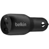 Belkin Car Charger BOOST_CHARGE Dual USB-C 36W Negru