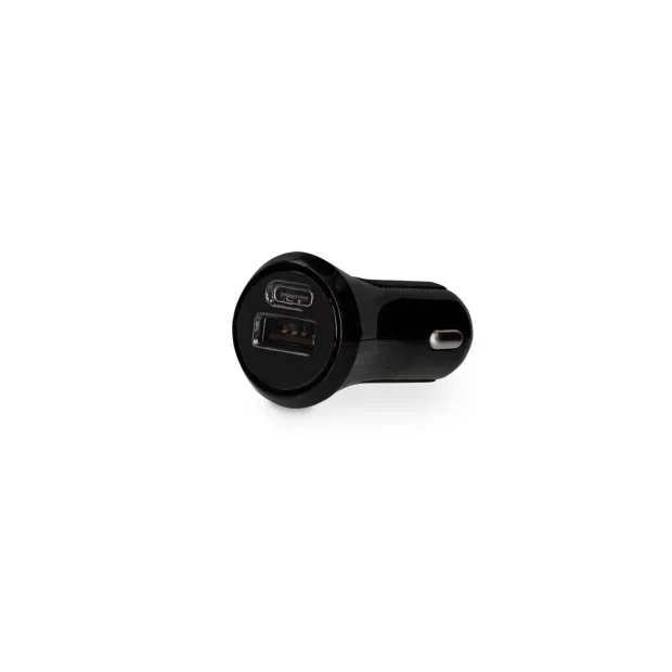 Incarcator Auto Contact 15.5W 2xusb 1x Type C Negru