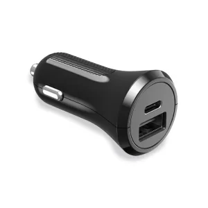 Incarcator Auto Contact 15.5W 2xusb 1x Type C Negru