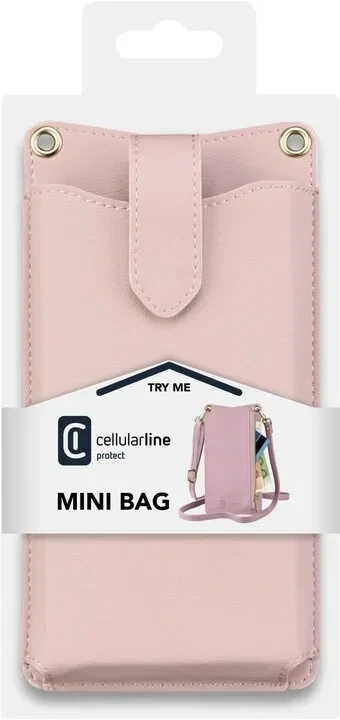 Geanta Universala Cellularline Mini Bag Roz thumb