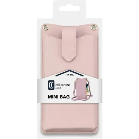 Geanta Universala Cellularline Mini Bag Roz
