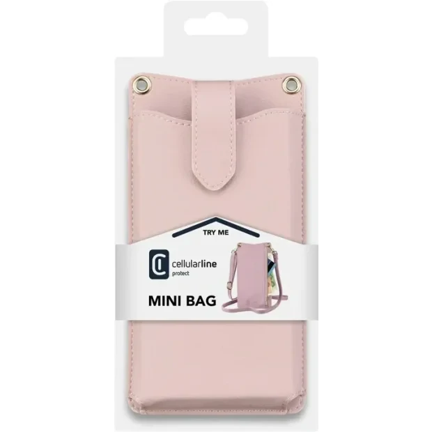 Geanta Universala Cellularline Mini Bag Roz