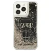 Husa Cover Guess Liquid Glitter Gatsby pentru iPhone 13 Pro Negru
