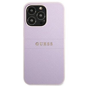 Husa Cover Guess Saffiano Leather iPhone 13 Pro Max Purple