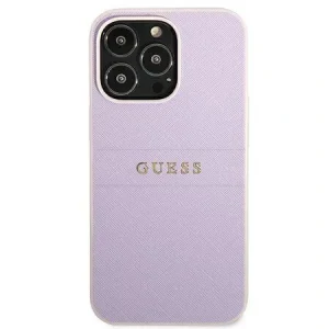 Husa Cover Guess Saffiano Leather iPhone 13 Pro Purple