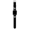 Curea Karl Lagerfeld Choupette and Karlpentru Apple Watch 38/40mm Black