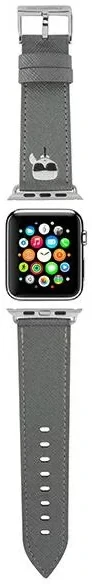 Curea Karl Lagerfeld Karl Head pentru Apple Watch 38/40mm Argintiu thumb