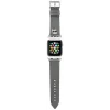 Curea Karl Lagerfeld Karl Head pentru Apple Watch 38/40mm Argintiu