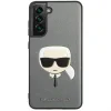 Husa Cover Karl Lagerfeld Saffiano Head pentru Samsung Galaxy S21 FE 5G Negru