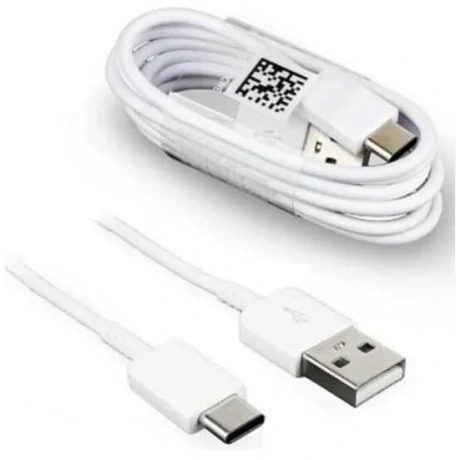 Cablu Date Usb-Type-C compatibil cu Samsung EP-DN930CWE Bulk 1.2 m Alb