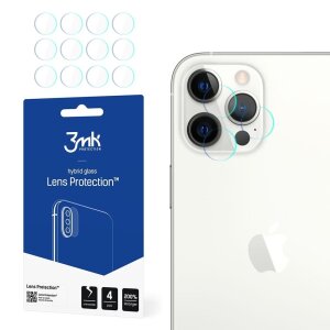 Folie Protectie Sticla Camera 3MK Lens Protect pentru iPhone 12 Pro Max