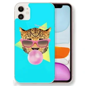 Husa Fashion Mobico pentru iPhone 11 Tiger Flirtatious Tiger