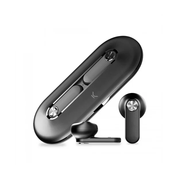 Leaf Earphones KSIX Bluetoth cu Microfon Negru