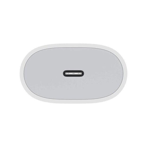Incarcator Retea Apple MHJE3ZM/A USB-C 20W Alb