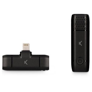 Microfon Ksix Wireless pentru Telefoane Black