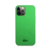 Husa Cover Lacoste Silicon Glossy Printing Logo iPhone 12/12Pro Verde
