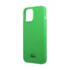 Husa Cover Lacoste Silicon Glossy Printing Logo iPhone 12/12Pro Verde