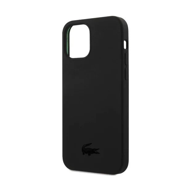 Husa Cover Lacoste Silicon Glossy Printing Logo iPhone 13 Pro Max Albastru