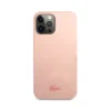 Husa Cover Lacoste Silicon Glossy Printing Logo iPhone 13 Pro Max Pink