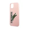 Husa Cover Lacoste Silicon Glossy Printing Logo iPhone 13 Roz