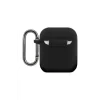 Husa Cover Lacoste Silicon Glossy Printing Logo pentru Airpods 1/2 Negru