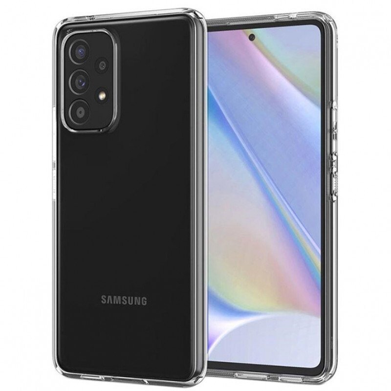 Husa Cover Silicon Slim pentru Samsung Galaxy A53 5G Transparent thumb