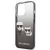 Husa Cover Hard Karl Lagerfeld &amp; Choupette  pentru iPhone 13 Pro Negru