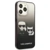 Husa Cover Hard Karl Lagerfeld &amp; Choupette  pentru iPhone 13 Pro Negru