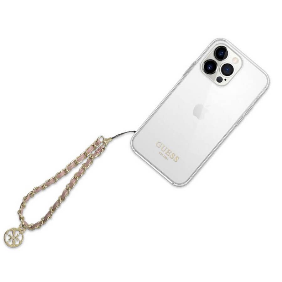 Bratara Guess Strap pentru Telefon Chain Carms Gold thumb