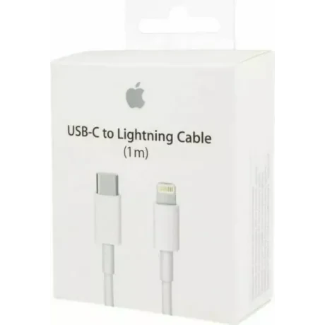 Cablu Date Type-c to Lightning compatibil cu Apple MQGJ2ZM/A 1m Alb