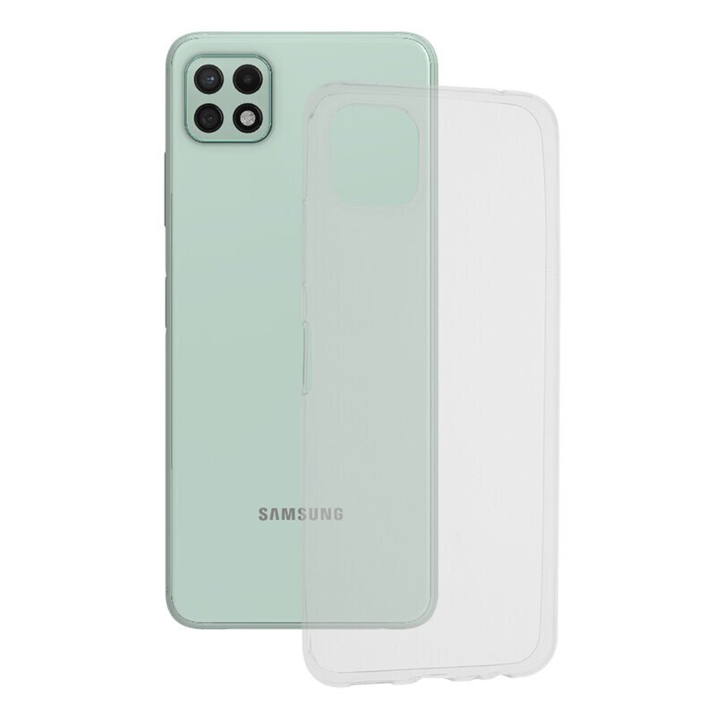 Husa Cover Silicon Slim pentru Samsung Galaxy A22 5G Transparent thumb