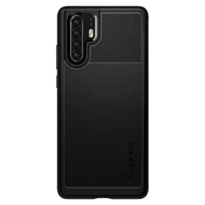 Husa Cover Silicon Huawei P30 Pro Negru Rugged Armor Spigen